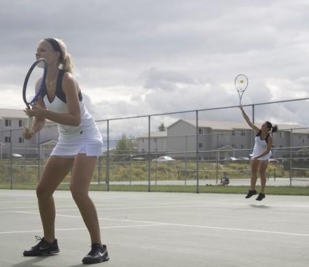 Racking in the Wins: The Ferris State women’s tennis team defeated both Lake Superior State, 8-1 and Michigan Tech, 7-2 this weekend. This brings the Bulldogs record to 6-1 for the 2010 season. Torch File Photo