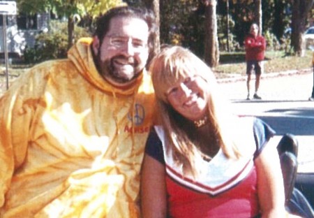 Homecoming 2010: Jeremy Mishler and Patti Critchfield appeared in the 2010 homecoming parade. Photo By: Kate Dupon | Photo Editor
