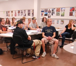 New Organization: AIGA members gather for one of the monthly events. A new organization called Photo Collective is a new branch of AIGA and its goal is to attract a diverse group of students who are passionate about photography. The first meeting will be held Jan. 27 at 11 a.m. in BUS 313. Photo Courtesy of Sarah Sawtell