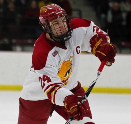 Making it Big: Senior Zach Redmond has signed a contract with the Atlanta Thrashers of the NHL. Redmond played three games with the Chicago Wolves of the AHL, the affiliate to the Thrashers. Torch File Photo Making it Big: Senior Zach Redmond has signed a contract with the Atlanta Thrashers of the NHL. Redmond played three games with the Chicago Wolves of the AHL, the affiliate to the Thrashers. Torch File Photo