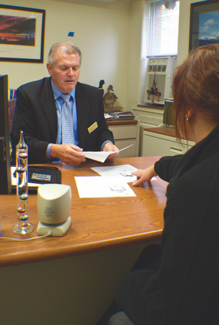 Bryan Marquardt is Ferris’ new Director of Housing and Resident Life. He was put to the test with the power outage during his first week in the new position. Marquardt feels he is right for the job and wants to help make life on campus easier for students. Photo By: Eric Trandel | Photo Editor