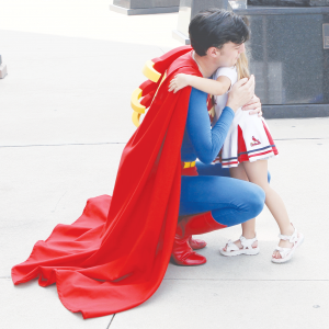 Superman is a symbol of hope to many people around the world.