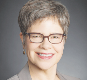 Leslie Bellavance, pictured above, will succeed interim president Oliver Evans on July 1.