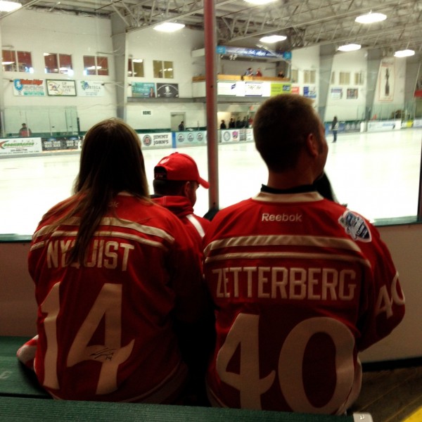The doors were opened to fans and media alike who were itching to see the Red Wings take the ice.