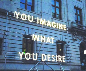 This piece can be seen outside of the KCAD Federal Building.