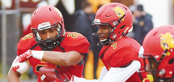 Ferris junior running back Jahaan Brown and junior quarterback Reggie Bell currently lead the team’s rushing attack with a combined 1,373 yards and 11 touchdowns on the ground.