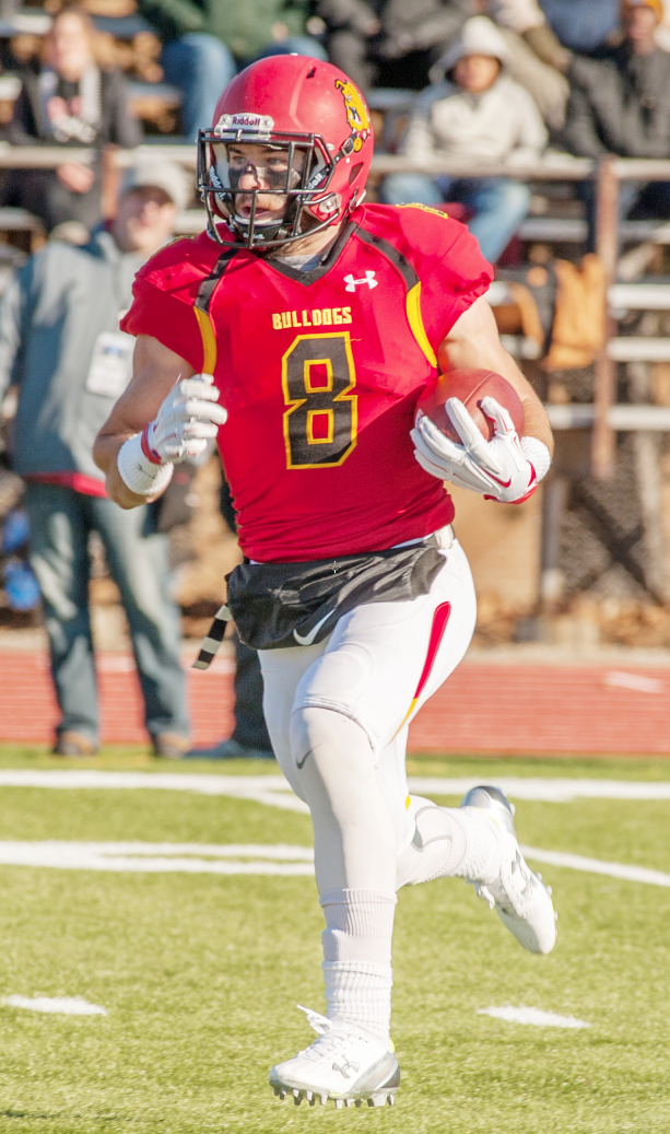 Former Ferris State wide receiver Jacob Lampman worked his way onto the NFL’s New Orleans Saints’ active roster and recently got a chance to take the field during the last two games on special teams.