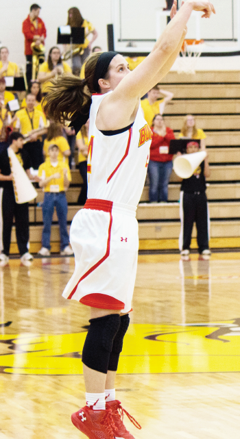 Sophomore guard Margo Brown played in all 28 games and averaged 17.9 minutes per game during her freshman season, and will look to expand her role even further this season.