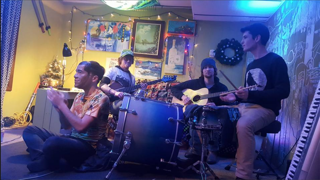 Ferris public relations senior Devin Anderson and Ferris nuclear medicine technology senior Meredith Hague led a live telethon featuring over 50 performers that raised over $1,000 for Wesley House's Emergency Student Food Pantry.